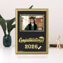 Load image into Gallery viewer, Congratulations Frame in English