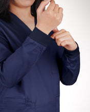 Load image into Gallery viewer, Long Sleeve Rib Cuffs Scrub