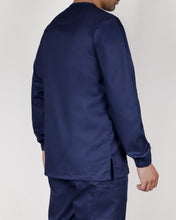 Load image into Gallery viewer, Long Sleeve Self Elastic Scrub