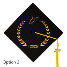 Load image into Gallery viewer, Graduation Cap With Embroidery
