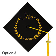 Load image into Gallery viewer, Graduation Cap With Embroidery