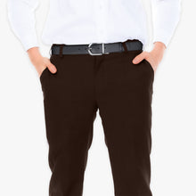 Load image into Gallery viewer, Boys Brown Trousers For Grade 7 To 9