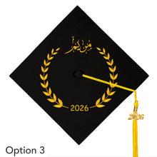 Load image into Gallery viewer, Graduation Cap With Embroidery
